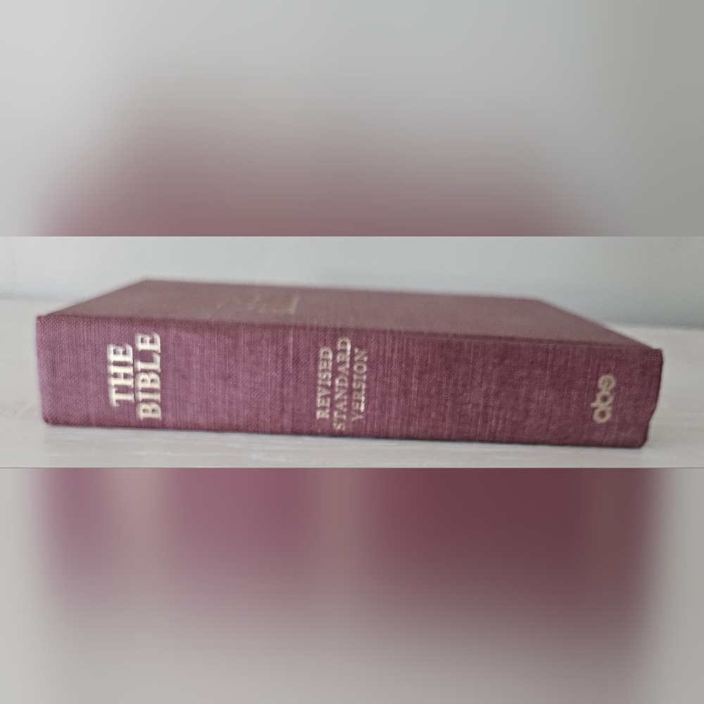 The Bible Revised Standard Version American Bible Society Vintage 1976